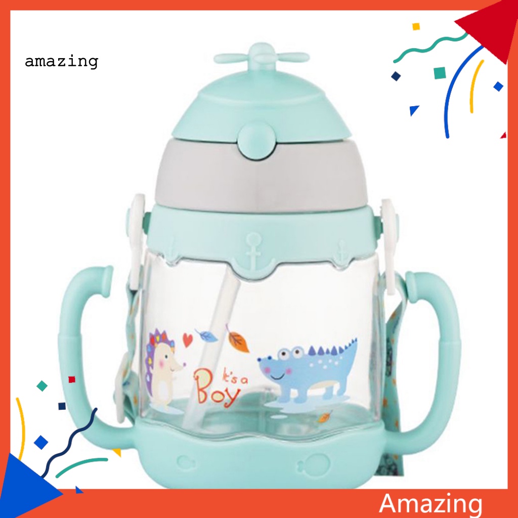 Bình Nước Một Chạm Dung Tích Cao Có Dây Đeo Vai Cho Hoạt Động Ngoài Trời