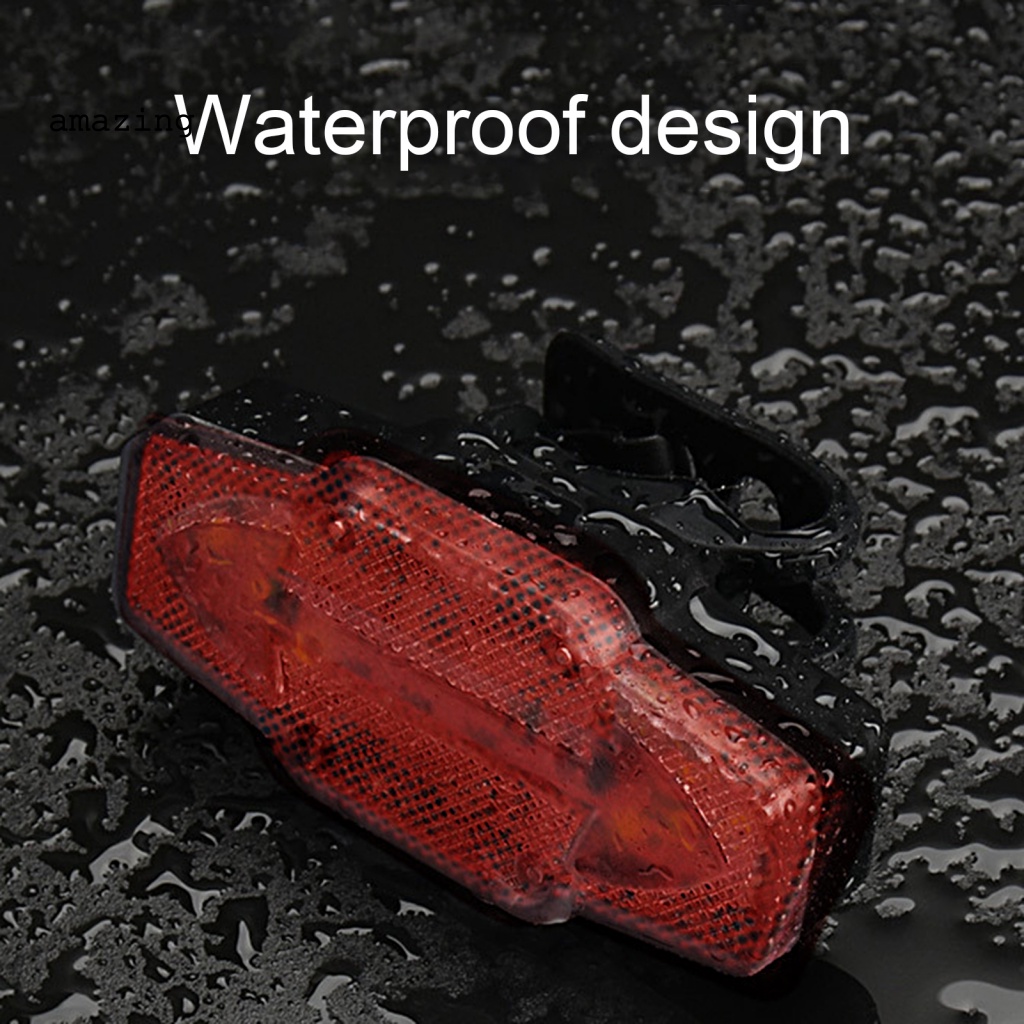 1 Bộ Đèn Cảnh Báo Có Thể Tháo Rời Gắn Đuôi Xe Đạp