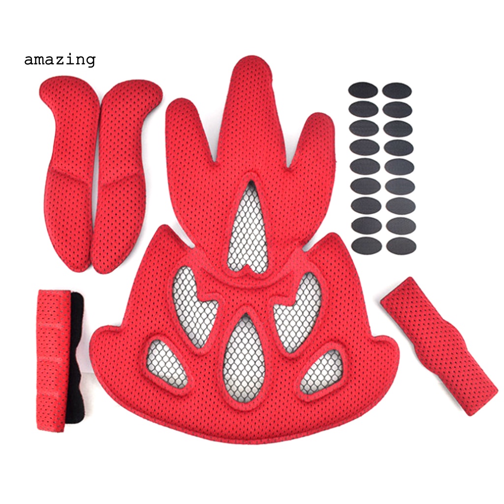 Set 23 Miếng Lót Mũ Bảo Hiểm Mềm Mại Thoải Mái Dễ Sử Dụng