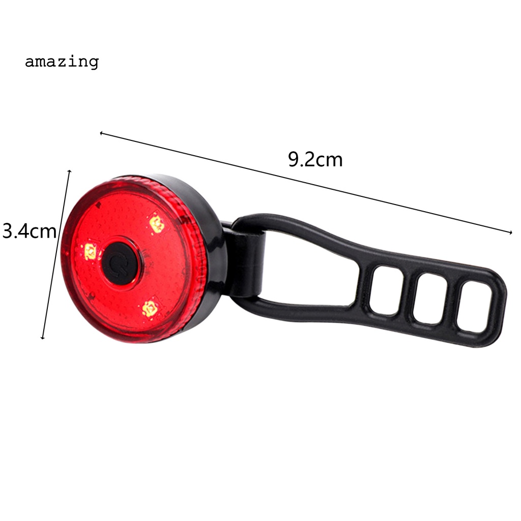 Đèn Gắn Đuôi Xe Đạp Siêu Sáng Chống Mòn Chống Thấm Nước USB