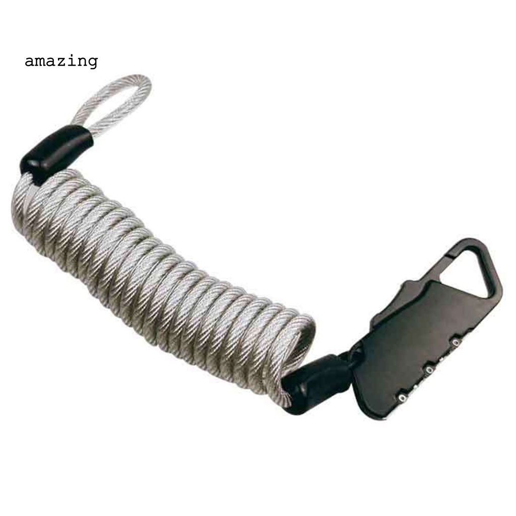 Khóa Mũ Bảo Hiểm Mini Tiện Dụng Cho Xe Đạp / Xe Máy