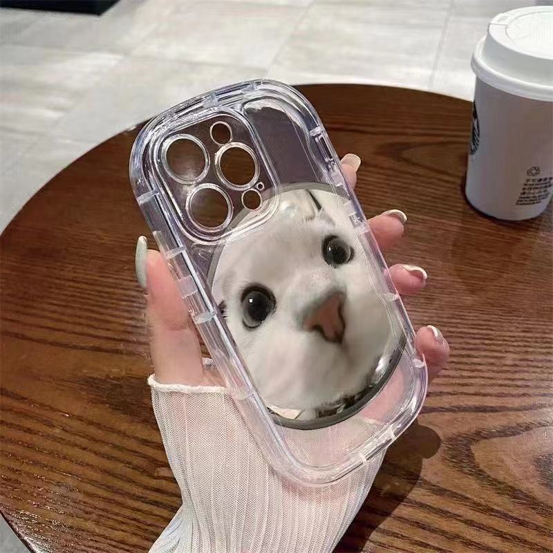 Ốp Điện Thoại TPU Mềm Chống Sốc In Hình Mèo Dễ Thương Cho Iphone 14 Plus 13 Pro Max 12 Mini 11 X Xs Xr 8 7