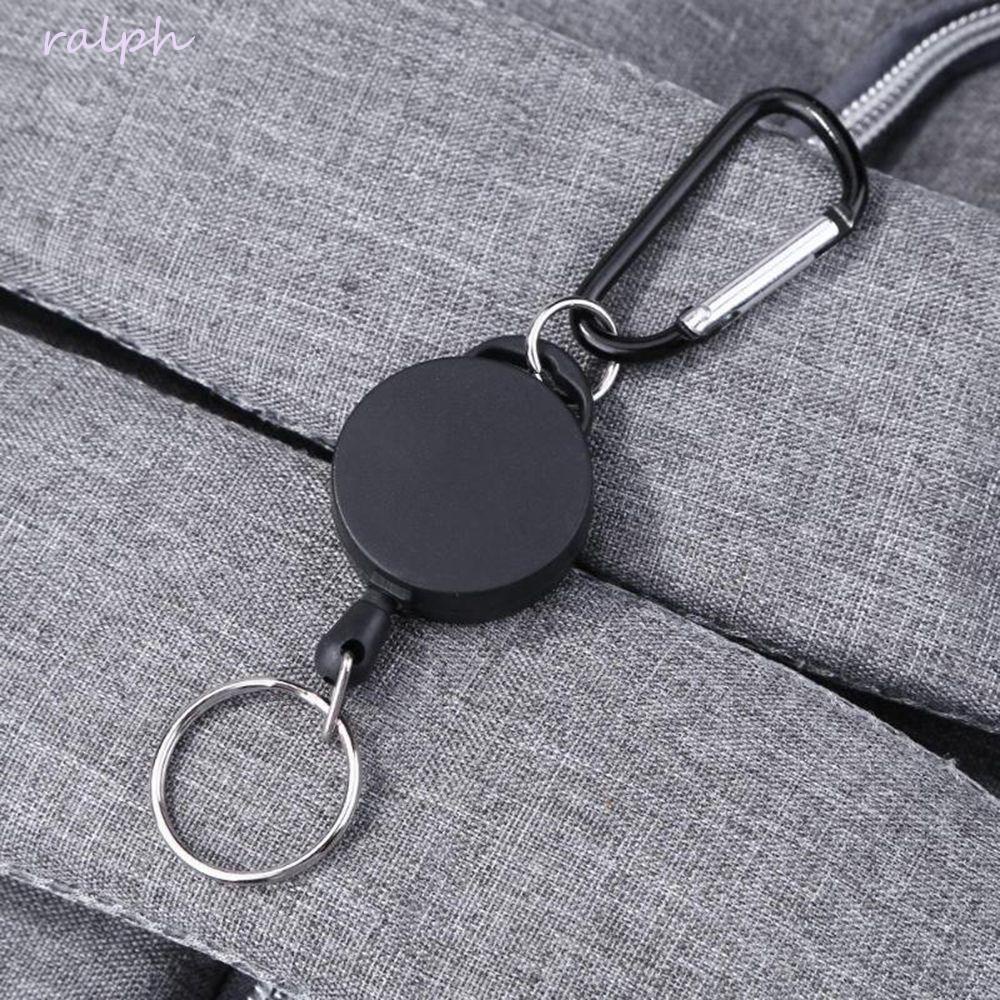 Dây Móc Chìa Khóa Bằng Nylon Co Giãn Cao Chống Thất Lạc Có Thể Thu Gọn Tiện Dụng Giá Đỡ