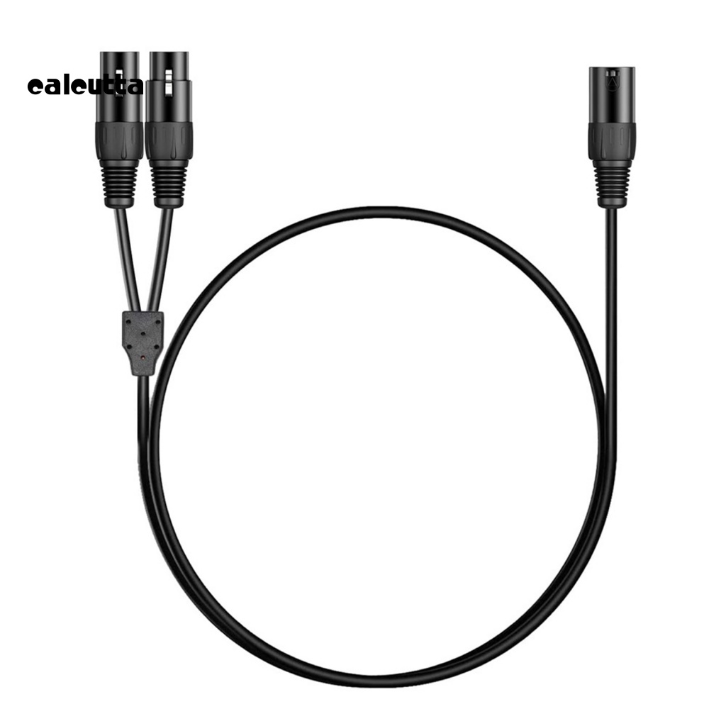 Cáp Chia Chữ Y XLR Female Sang Dual XLR Chuyên Nghiệp Dài 0.35m Chống Nhiễu Cho Microphone