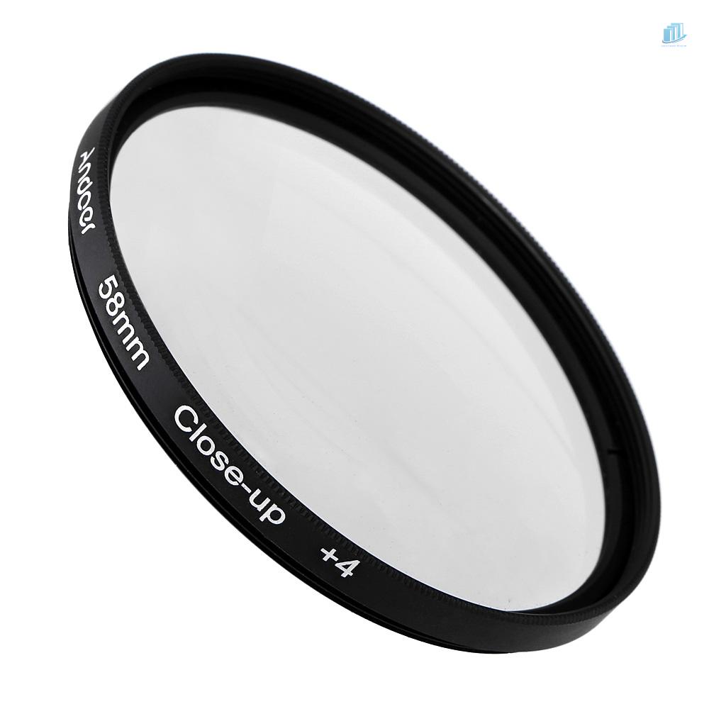 Bộ Kính Lọc Máy Ảnh Andoer 58mm + 1 + 2 + 4 + 10 Kèm Túi Đựng Cho Rebel T5i T4i EOS 1100D 650D 600D DSLRs