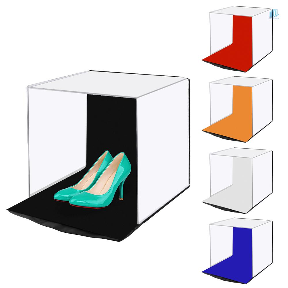 Hộp Đèn Mềm Nhỏ Gọn 40cm Hỗ Trợ Chụp Ảnh Trang Sức