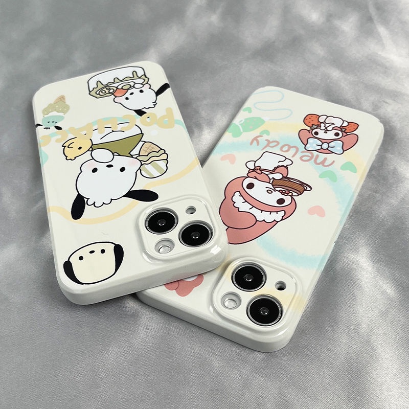 Ốp Điện Thoại Cứng In Hình Pacha Dog 11138 Và Kem Cho Iphone 14 7xs / pro12