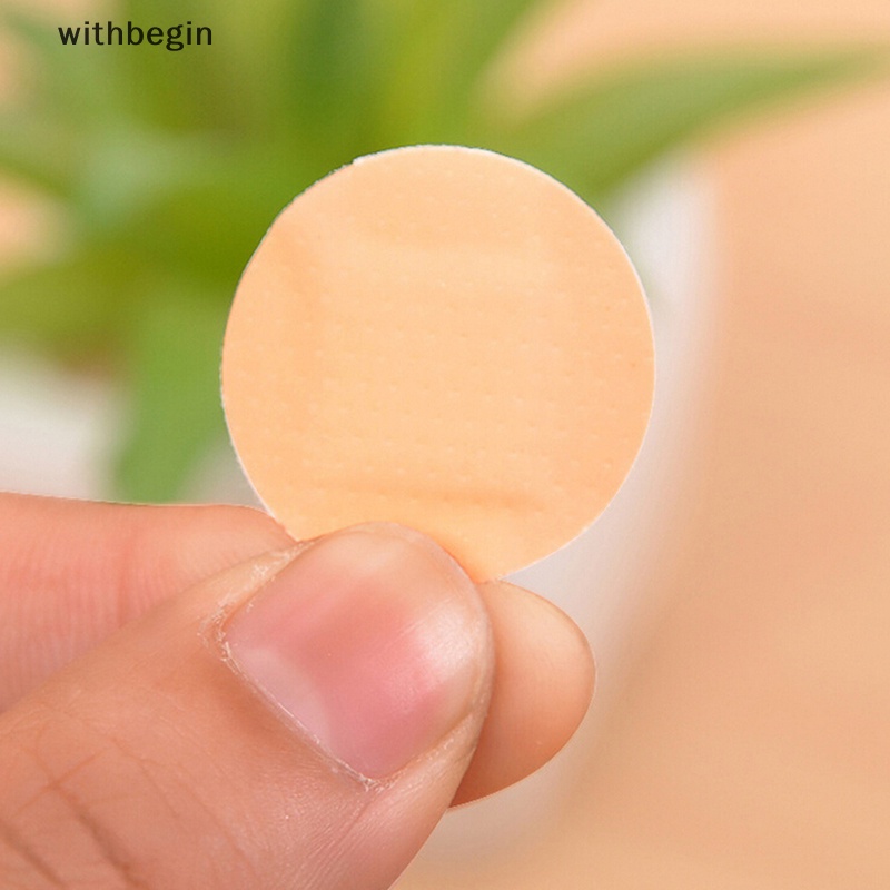 Bộ 20 Miếng Băng Cá Nhân Hình Tròn Thoáng Khí Chống Thấm Nước Dùng Chăm Sóc Sức Khỏe