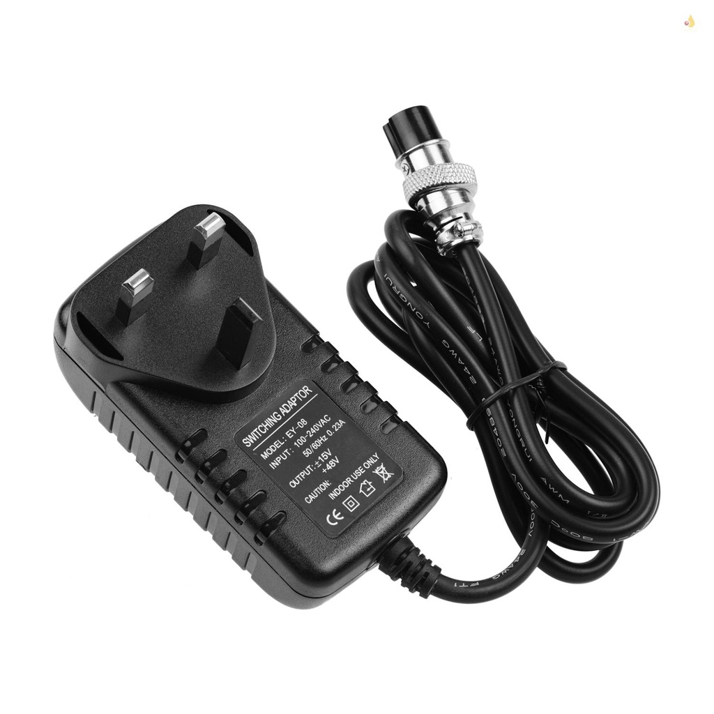 Bộ Điều Hợp Nguồn Điện AC 15V 230mA Đầu Tròn 4-Pin Thông Dụng Cho 16 Kênh Hoặc Dưới 100-240V