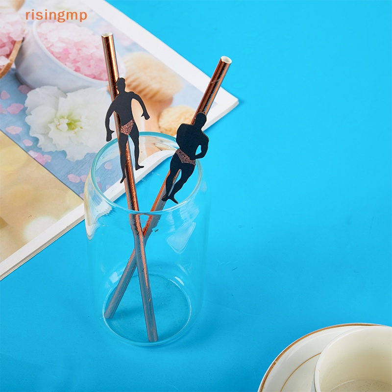 Set 6 Ống Hút Nhảy Múa Trang Trí Tiệc