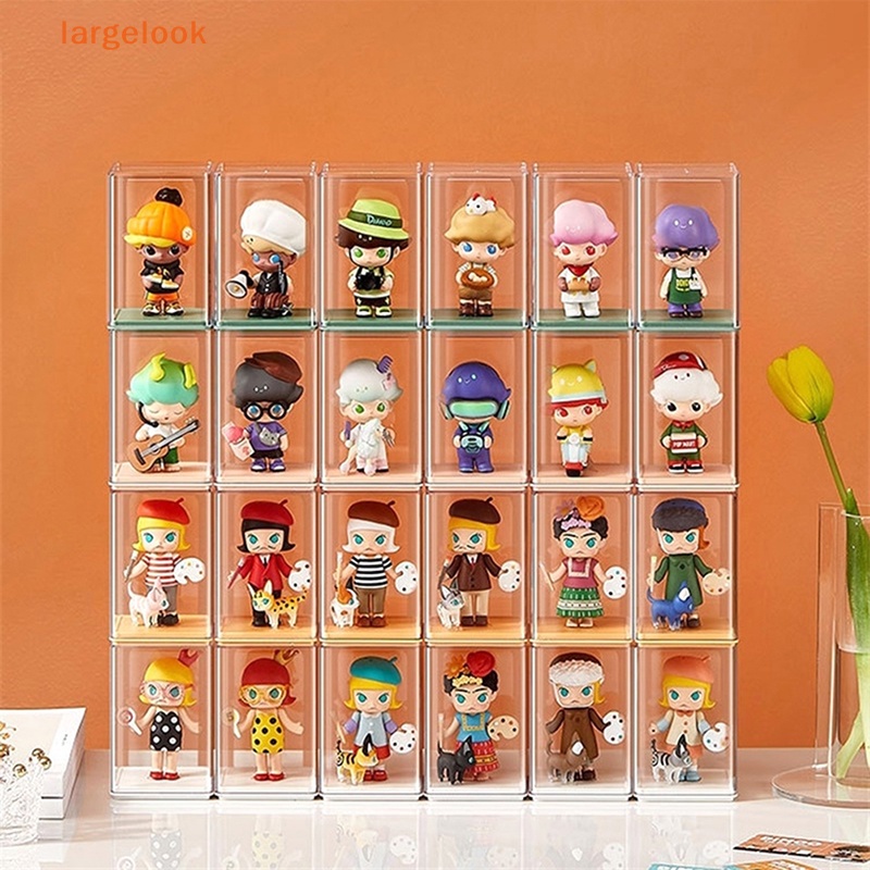 1 Hộp Trưng Bày Mô Hình Búp Bê Trong Suốt Chống Bụi Tiện Dụng