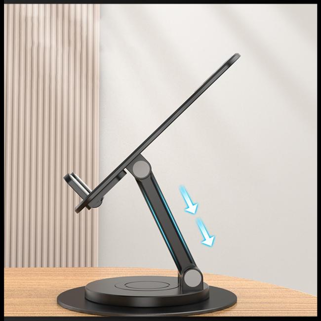 Giá Đỡ Điện Thoại / Máy Tính Bảng Bằng Hợp Kim Nhôm Xoay 360 Độ Tiện Dụng