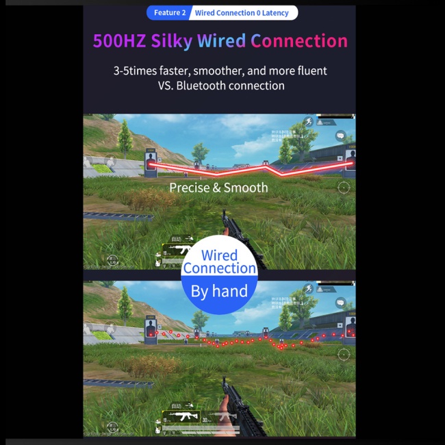 Tay Cầm Chơi Game Zevaret M3 Chuyên Dụng Cho Điện Thoại Android / ios