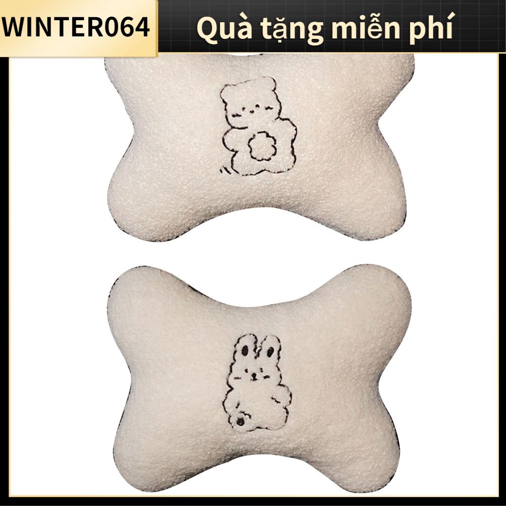 Winter064 Ghế Ô Tô Sang Trọng Gối Thoải Mái Hình Dáng Dễ Thương Tinh Tế Bọc Edge Anglicanum Cổ Đệm Cho Tự Động