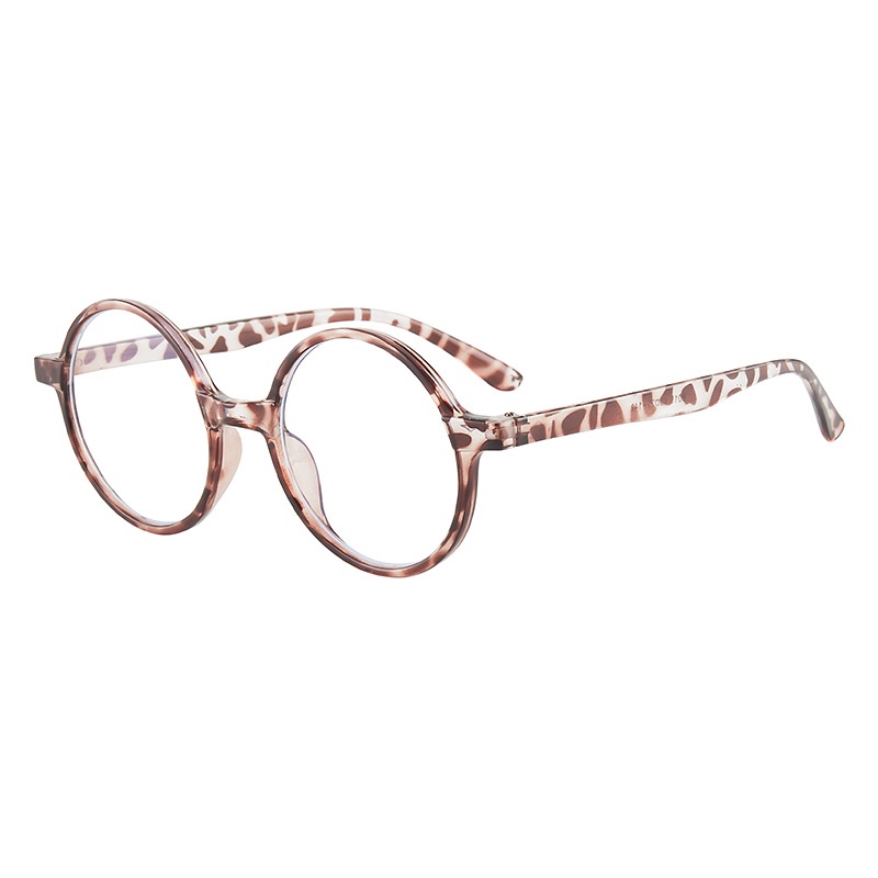 Mắt Kính Gọng Tròn Lớn Chống Ánh Sáng Xanh Phong Cách Mới