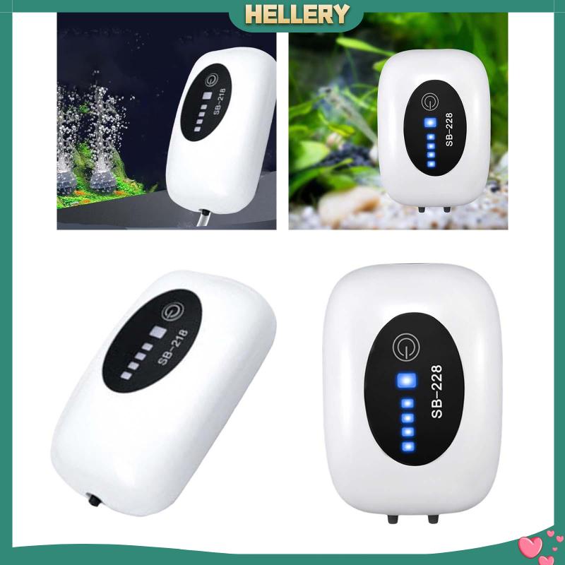 Máy Bơm Oxy USB Yên Tĩnh Có Thể Sạc Lại