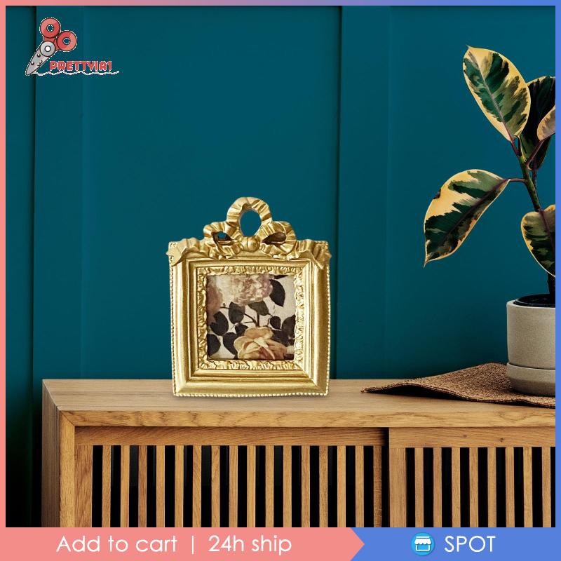 [Prettyia1] Khung Ảnh Resin Phong Cách Châu Âu Trang Trí Phòng Khách / Phòng Ngủ