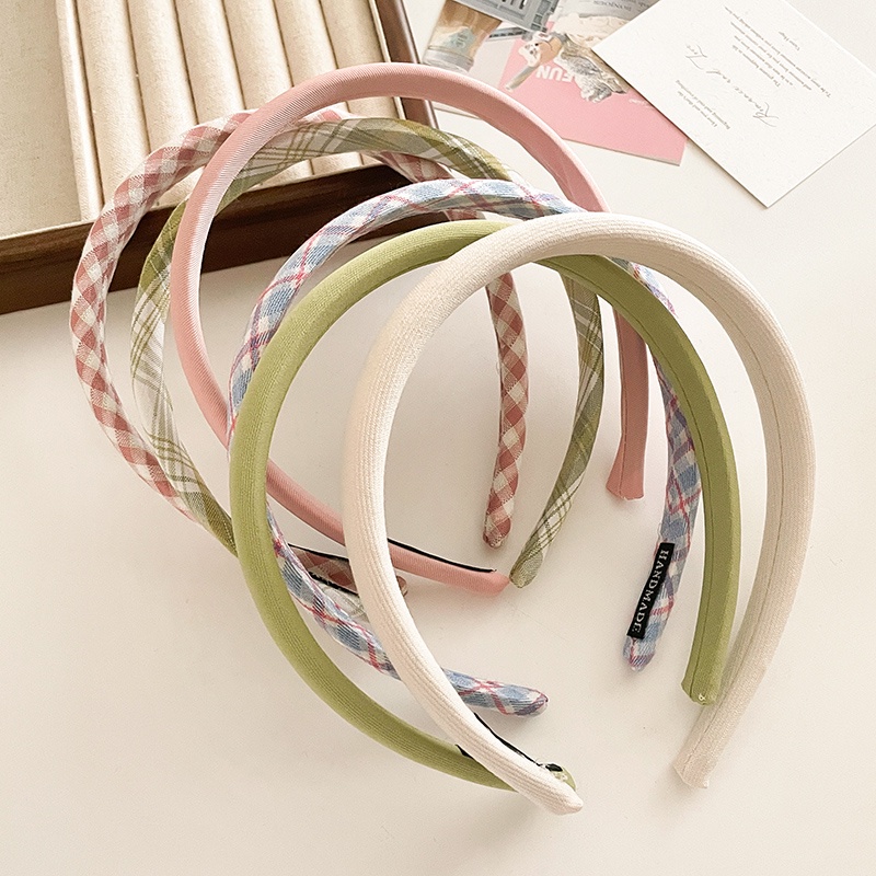 Băng Đô Cài Tóc Xốp Bản Rộng Phong Cách Hàn Quốc Thời Trang Cho Nữ