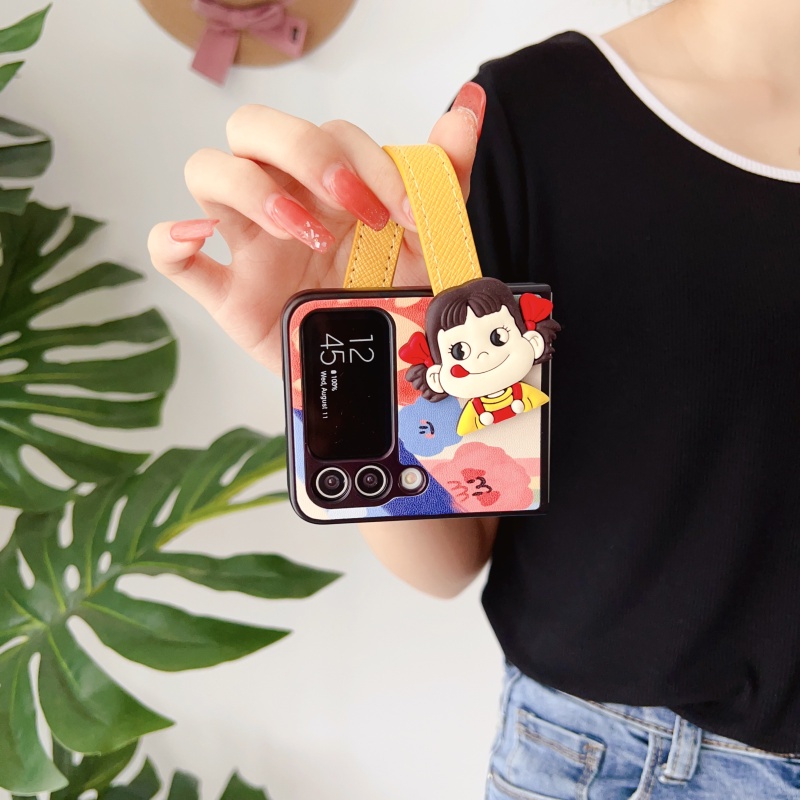 Ốp Lưng Họa Tiết Hoạt Hình Cho Samsung Galaxy Z Flip 4 Flip 3
