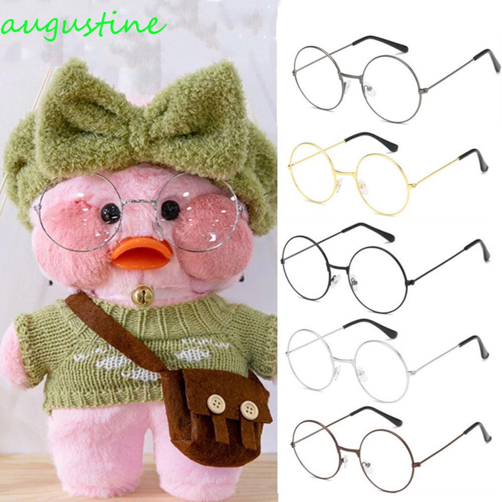 Mắt Kính Gọng Phẳng Mini Hình Vịt Bông Dễ Thương Dành Cho Búp Bê Mimi