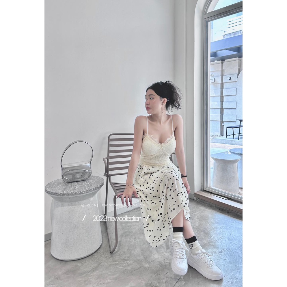 Áo hai dây cúp ren