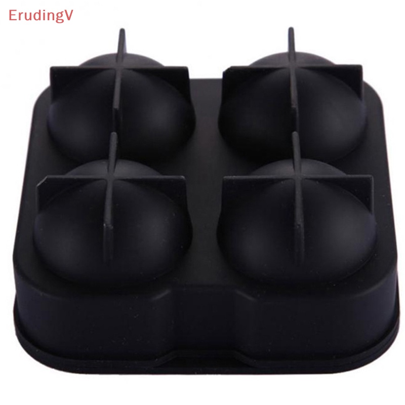 Khuôn Silicone Làm Đá Viên 4 Lỗ Tiện Dụng