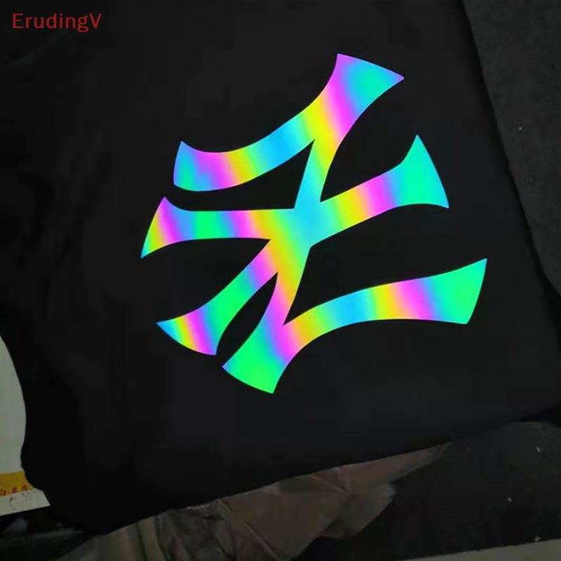 [ErudingV] Phim Vinyl Chuyển Nhiệt Chuyển Đổi Nhiệt Họa Tiết Chữ Cái Phản Quang Mưa  [Mới] [Mới]