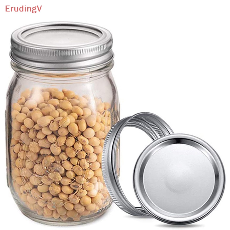 Nắp Đậy Hũ Mason Miệng Rộng Bằng Thép Không Gỉ Tiện Dụng