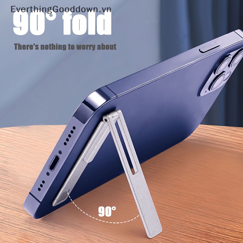 Everthingooddown Giá Đỡ Điện Thoại Bằng Kim Loại Nam Châm Siêu Mỏng Có Thể Gập Lại 2023 vn