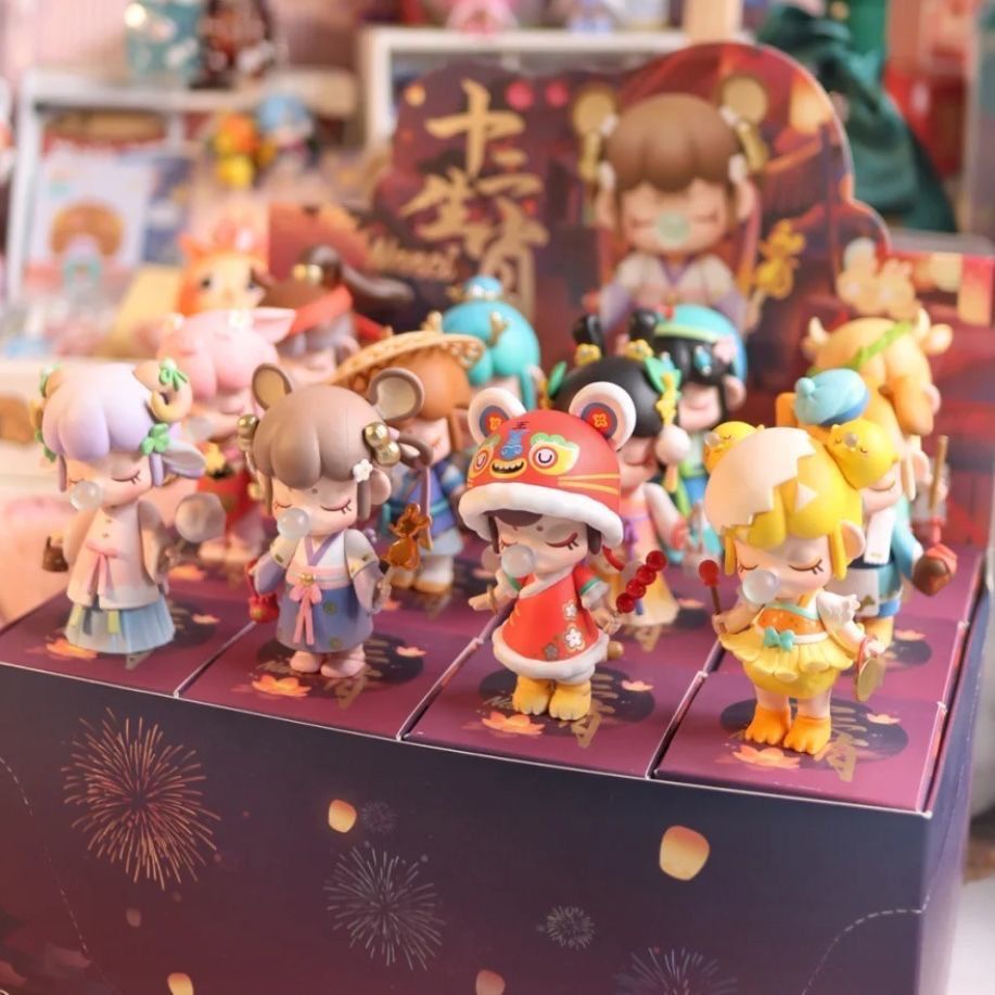 ✨Mô Hình Búp Bê Nhân Vật Lin Shen I Don 'T Know What to Do Girl