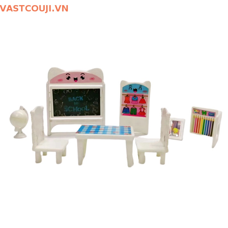 Set 8 Mô Hình VASTJI Tỉ Lệ 1 / 6 Kích Thước 16cm Xinh Xắn Dùng Để Trang Trí Nhà Búp Bê