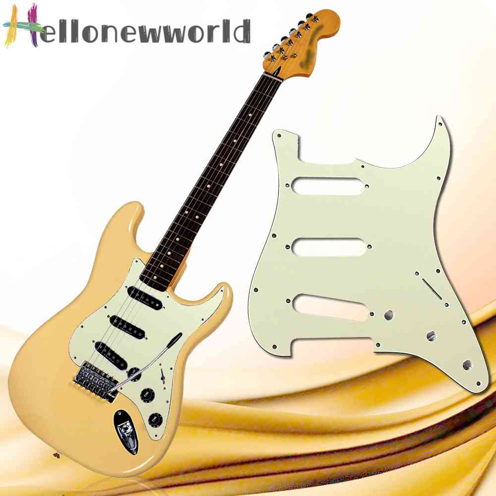 Tấm PVC Chống Trầy 11 Lỗ 3Ply SSS Cho Đàn Guitar