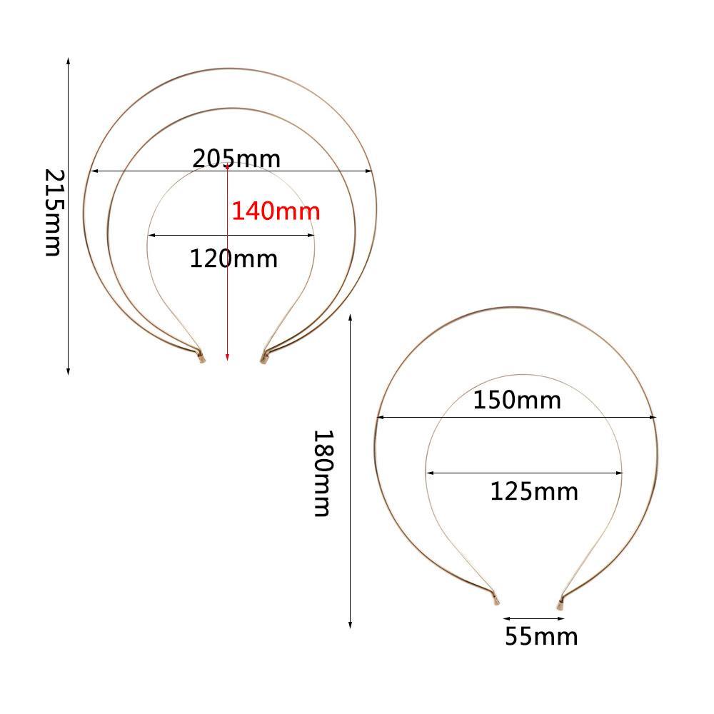 Băng Đô Cài Tóc Nhiều Lớp Hình Thiên Thần DIY Đơn Giản Cho Nữ|Băng Đô Cài Tóc Hình Vương Miện Cho Cô Dâu