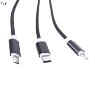 Dây Cáp Sạc 3 Trong 1 Đa Năng Cho iPhone Android PJ