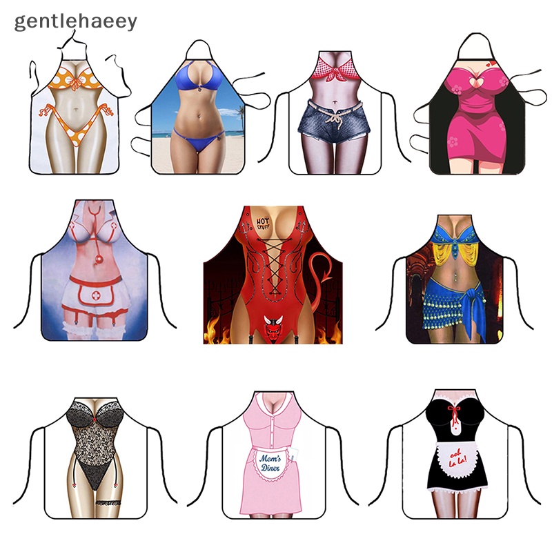 1 Tạp Dề Họa Tiết Dễ Thương Vui Nhộn