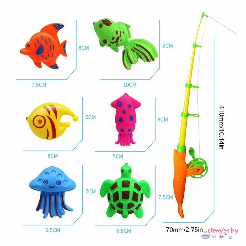 [OMY] 15 Cái Trẻ Em Bộ Trò Chơi Câu Cá Hoạt Hình Đồ Bể Nước Giáo Dục Cho [P/15]