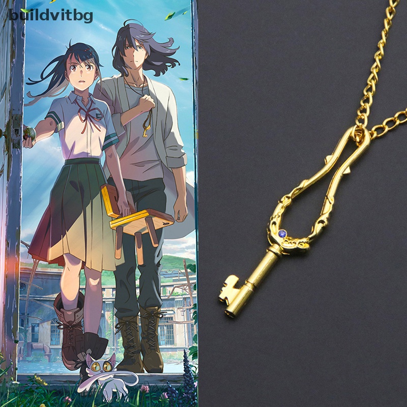 Vòng cổ Mặt Chìa Khóa Hình Anime Suzume no Tojimari Iwado Suzume Munakata Sota