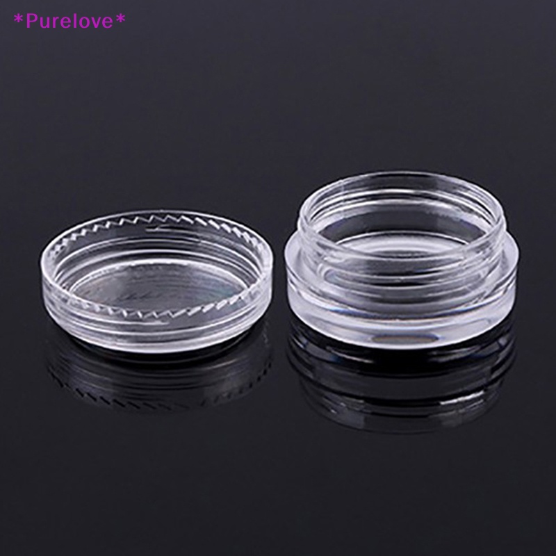 Set 10 Lọ Rỗng Trong Suốt Đựng Mỹ Phẩm Tiện Dụng Áo Thun Thiết Kế Mới Năng Động Thời Trang