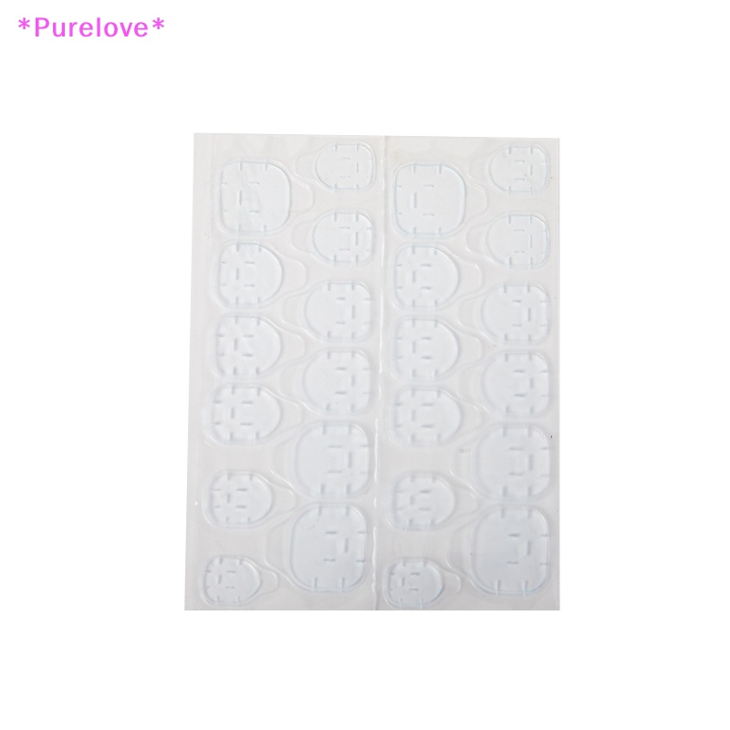 Set 1 / 10 Miếng Dán Nối Móng Hai Mặt Trong Suốt Tiện Dụng Mới