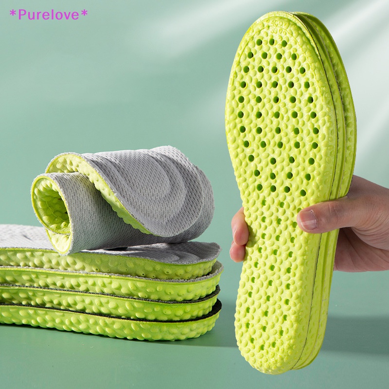 1 Cặp Đệm Lót Giày Thể Thao Mềm Mại Thoáng Khí Dành Cho Nam Và Nữ Mới