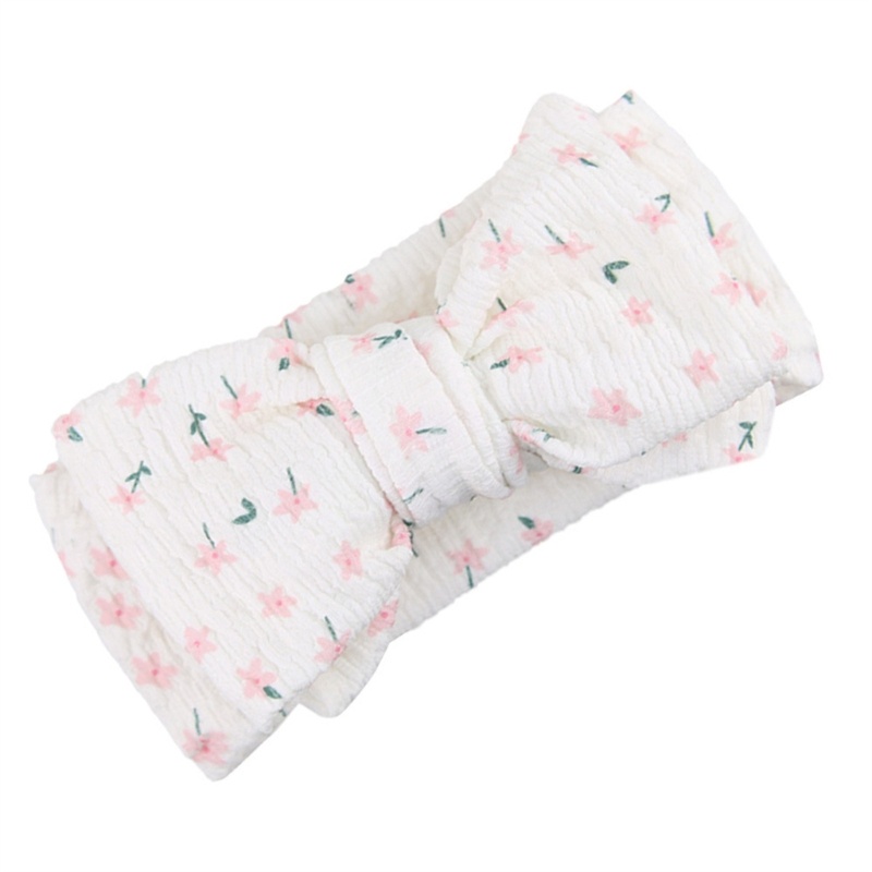 Băng Đô Nơ Cài Tóc Cỡ Lớn Thời Trang Xinh Xắn Cho Bé Gái