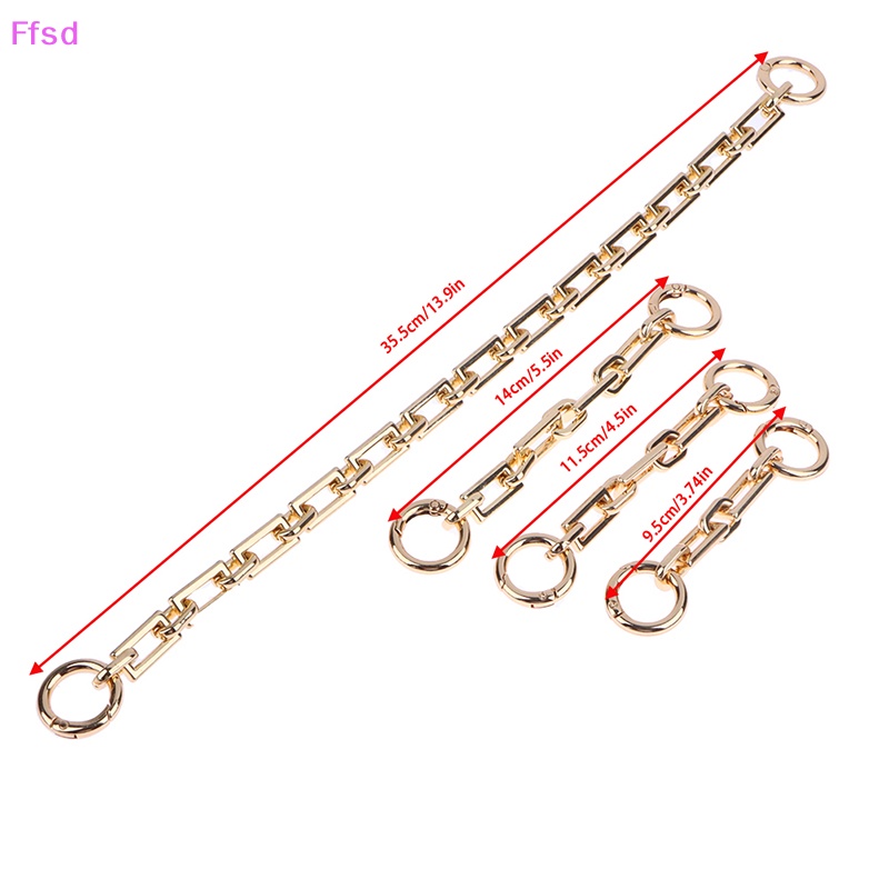{Ffsd} Dây Xích Nối Dài Túi Xách Đeo Vai DIY Có Khóa Cài Thay Thế Ch * Bán Chạy