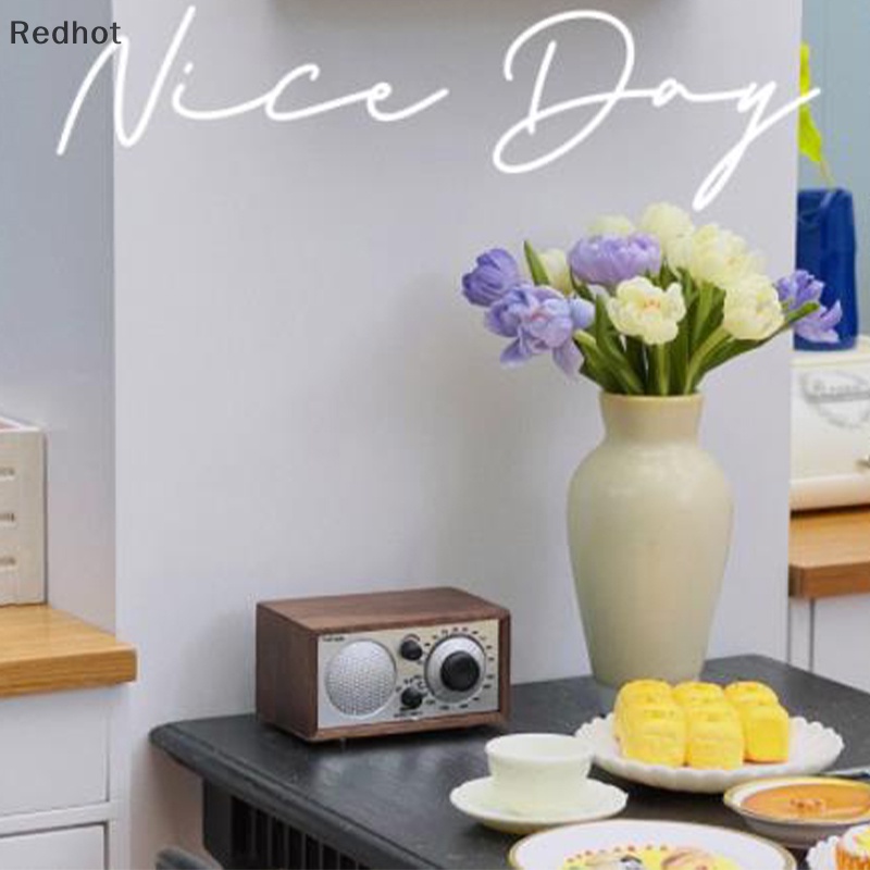 Radio Đồ Chơi Mini Cho Nhà Búp Bê Tỉ Lệ 1 / 6