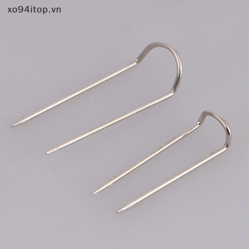 Set 50 Ghim Kim Loại Hình Chữ U Trưng Bày Trang Sức Tiện Lợi