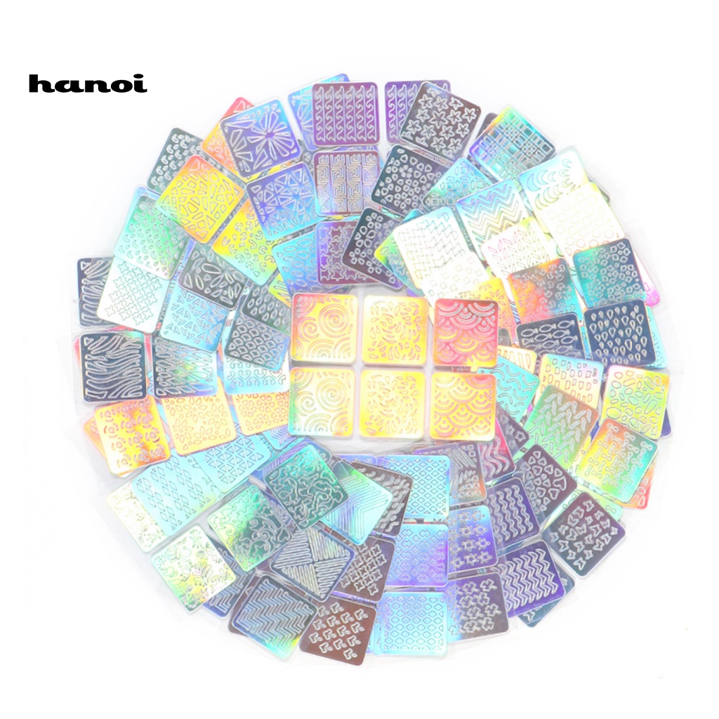 Set 24 Khuôn Trang Trí Móng Tay Nghệ Thuật Nhẹ Nhàng Nhiều Họa Tiết Cho Nữ