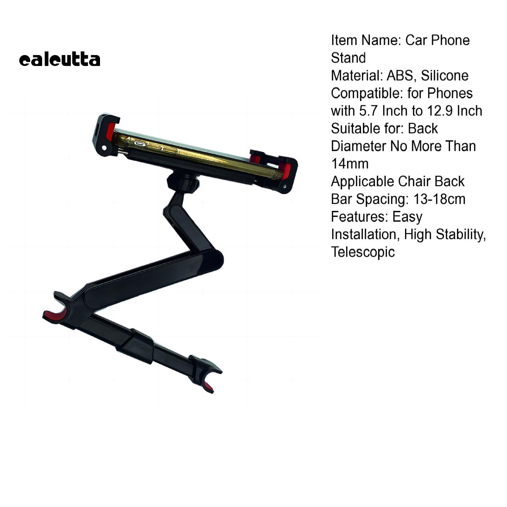 [calcutta] Giá Đỡ Điện Thoại Kẹp Gối Tựa Lưng Ổn Định Có Thể Gập Lại Dễ Lắp Đặt Và Điều Chỉnh