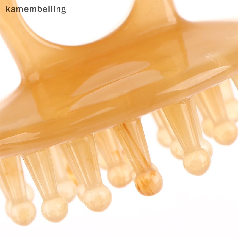 Lược Chải Tóc Mát Xa Da Đầu Bằng Nhựa resin Tự Nhiên kamembelling