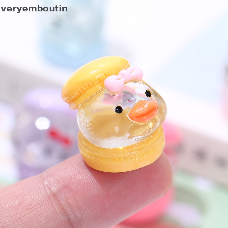 Set 2 Bánh Hamburger Hoạt Hình Bằng Nhựa Resin Trang Trí Tiểu Cảnh