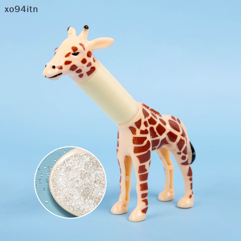 Tn Đồ Chơi Xếp Hình Hươu Cao Cổ Ống Kính Có Đèn LED Thu Gọn Được