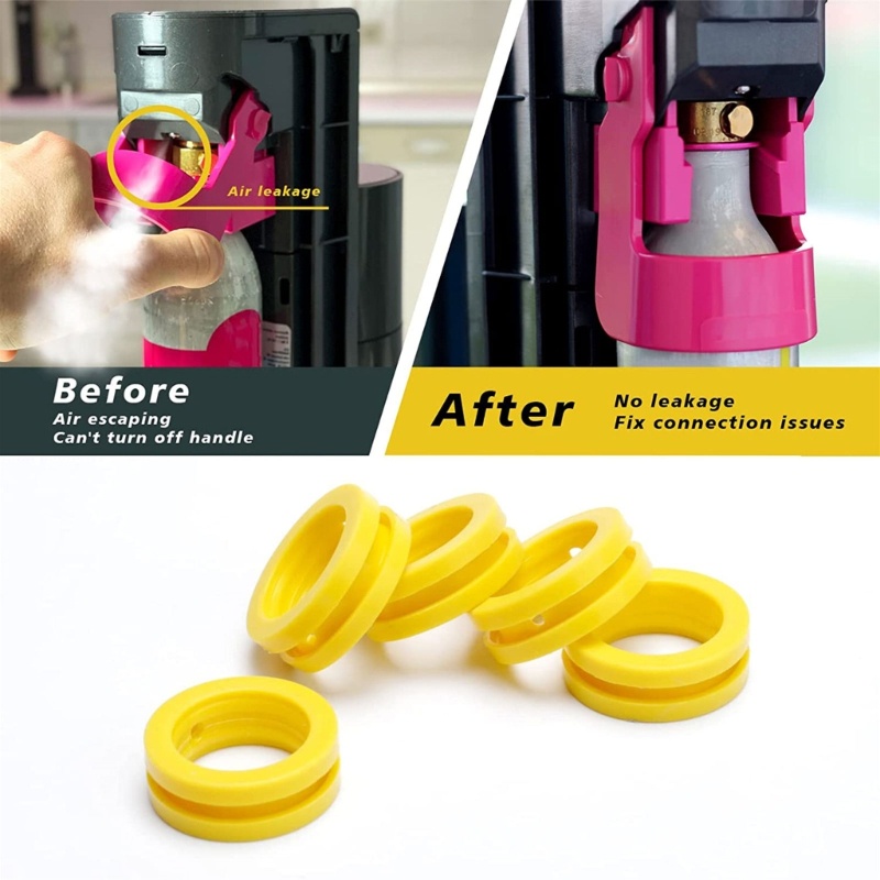 Set 5 Vòng Đệm Silicone Hình Chữ O Thay Thế Cho Máy Nước
